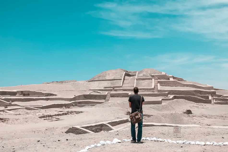 Cahuachi Pyramids in Nazca, Peru