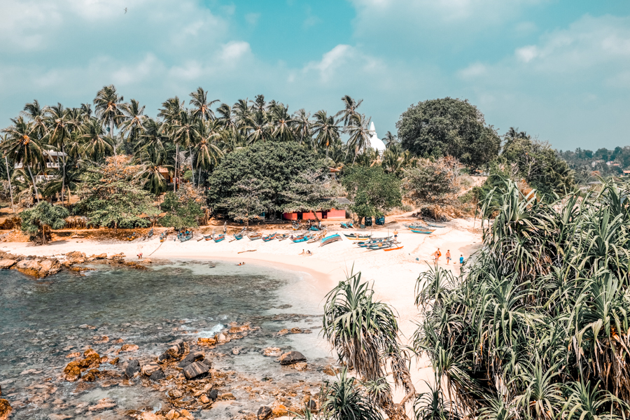 Hiriketiya is a tropical paradise in Sri Lanka's south coast for those who love tropical vibes, quiet beaches, and a local feeling rather than massive resorts. It was my favorite beach destination in Sri Laka!