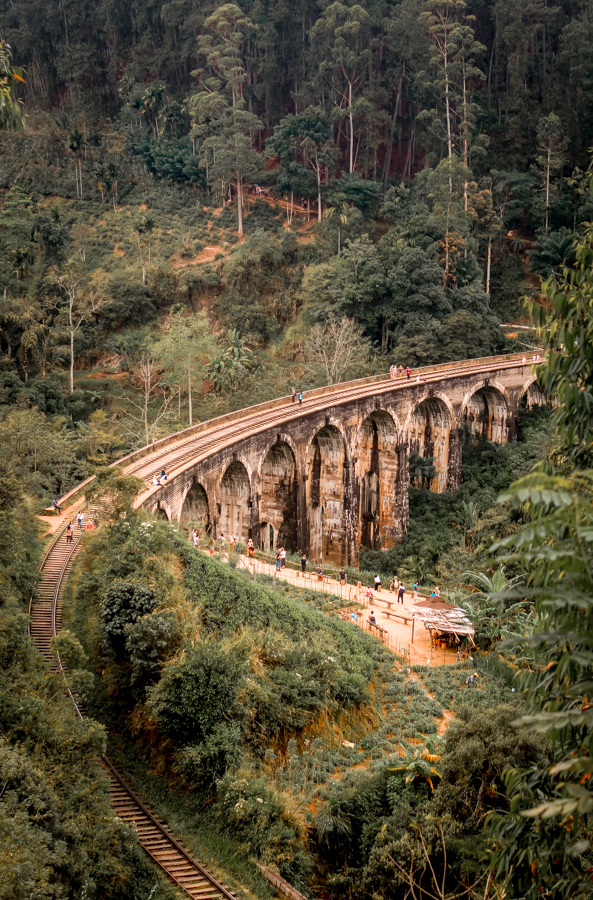 Visiting Nine Arch Bridge is one of the best things to do in Ella, Sri Lanka!