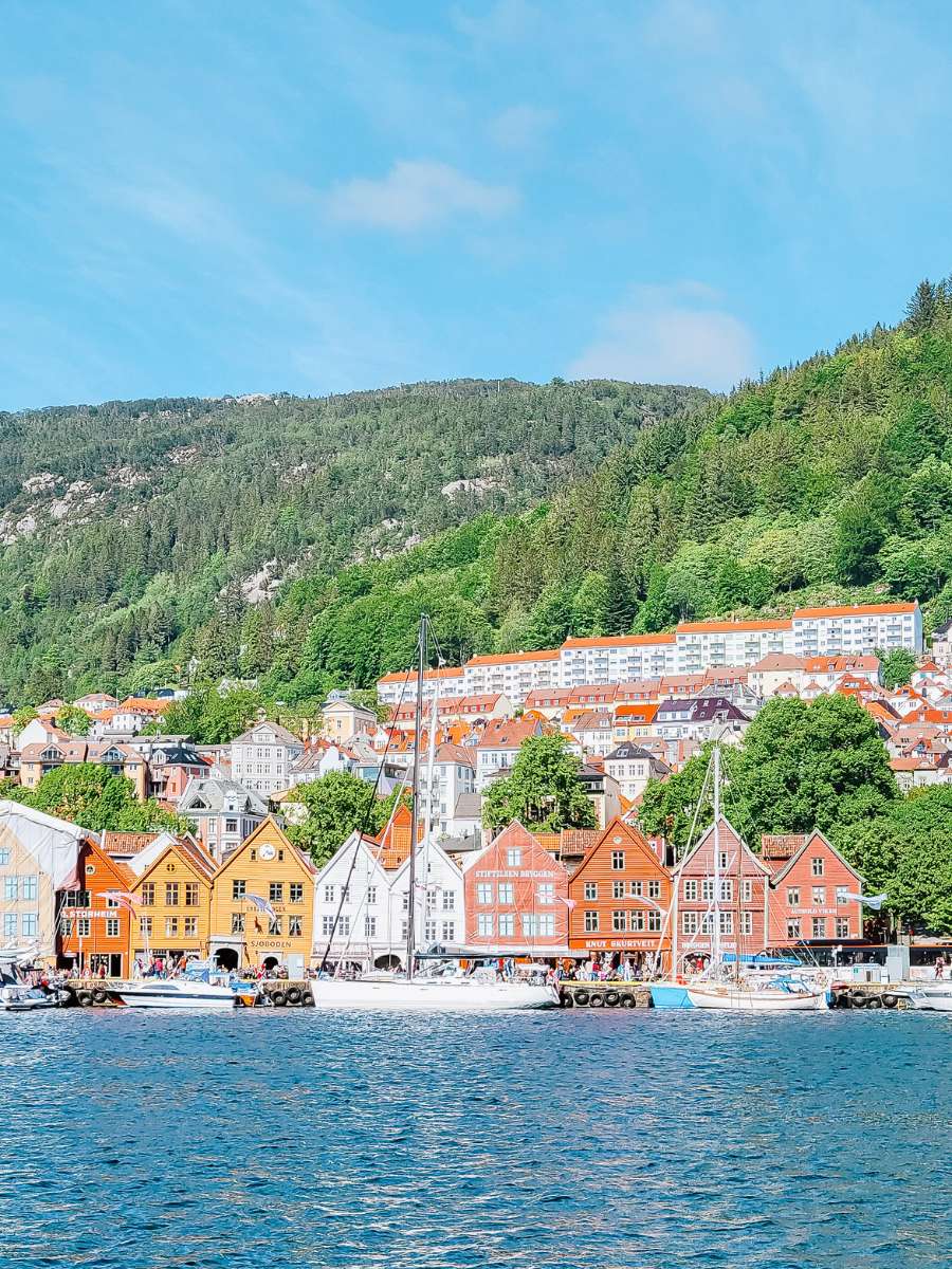 Winter view on Bryggen in Vågen harbour, Bergen, Norway | Windows Spotlight  Images