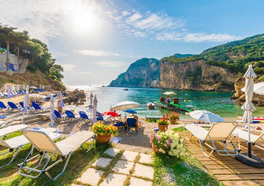 corfu itinerary
