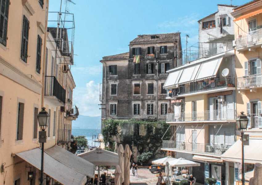 corfu itinerary