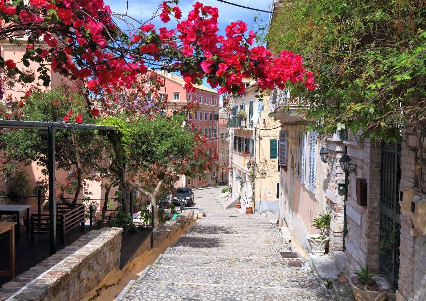 corfu itinerary