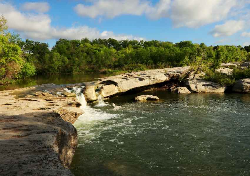 best waterfalls in texas