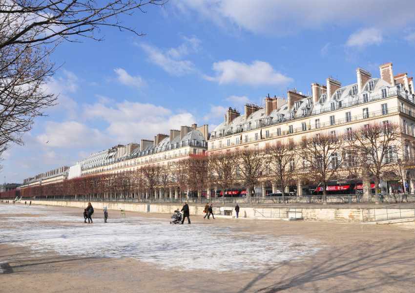 Paris in winter