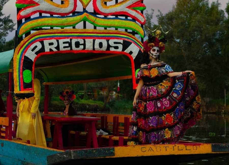 Día de los muertos in Mexico, night one. ☠️🪅🇲🇽✨ #diadelosmuertos  #myunicoexperience #travelcontentcreator #rivieramaya #visitmexico