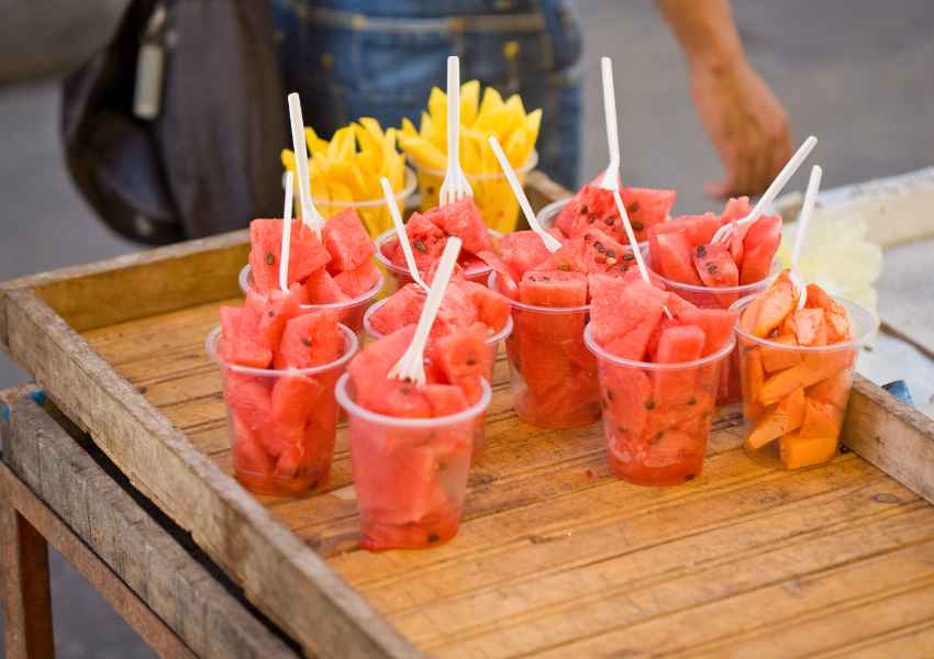 street food in cartagena